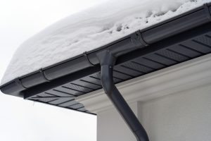 snow on roof